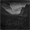 thumbnail image 2 of Lin, Ning 15x15 Gold Ornate Wood Framed with Double Matting Museum Art Print Titled - Tunnel View, 2 of 4