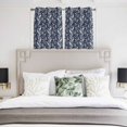 thumbnail image 3 of Vintage Floral Kitchen Curtains Window Panels, Spring Country Botanical Flowers Simple Insulated Window Treatment Curtain, Grommet Curtains for Bedroom/Living Room/Bathroom, 2 Piece 42"Wx54"L, 3 of 8