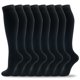 thumbnail image 1 of Calcetines de compresión fenglaoda, 8 pares, 20-30 mm Hg, para hombres y mujeres, 1 of 6