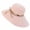 Pink, variant on Lroveb Sun Hats for Women Summer Sun Protection Summer Beach Hats Outdoor Travel Fishing Bucket Hat