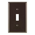 thumbnail image 2 of Leviton 80701, 1 Gang 1-Pack, Brown, 2 of 2