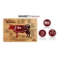 thumbnail image 2 of Bear Paw Products Meat Cuts Magnet Pack - Refrigerator Magnets, 2 of 7