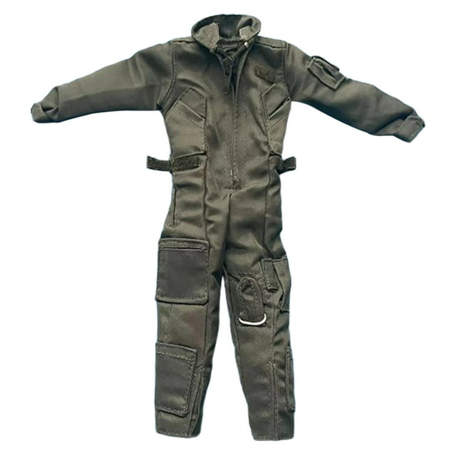 1/6 mono masculino ropa de muñeca hecha a mano, traje de ropa en miniatura hecho a mano en miniatura para soldados femeninos de 12",