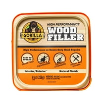 Gorilla Glue 8 Ounce Wood Filler All Natural 8oz Tub Hardware Adhesives. Assembled product weight is 8 oz