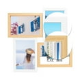 thumbnail image 2 of Hauz FRM7180 - 4 Images 4x6 Floating Collage Picture Frame White & Light, 2 of 2