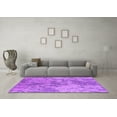 thumbnail image 3 of Ahgly Company Indoor Rectangle Oriental Purple Industrial Area Rugs, 8' x 10', 3 of 4