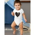 thumbnail image 2 of Spooky Heart W Spiderweb Bodysuit Infant -Image by Shutterstock,  12 Months, 2 of 4