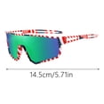 thumbnail image 3 of Polarized Cycling Glasses Sports Sunglasses, UV400 Protection Protection Goggles Eyewear Baseball Running Fishing for Men Women Youth, 3 of 5