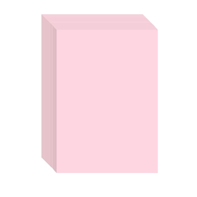 100 Sheets A4 Color Copy Paper 210x297mm/8.3x11.7in Printer Paper 70GSM for Copy Printing Writing Crafts & Art