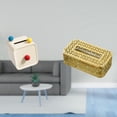 thumbnail image 2 of Porta pañuelos,Dispensador de servilletas y porta pañuelos con tapa para caja de pañuelos,Caja de pañuelos,Dispensador de pañuelos para baño,Servilletero de mesa con caja Dispensador de, 2 of 8