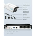 thumbnail image 5 of REOLINK Smart Person/Vehicle Detection 4K 8 Channels 8MP CCTV Surveillance Camera, 5 of 8