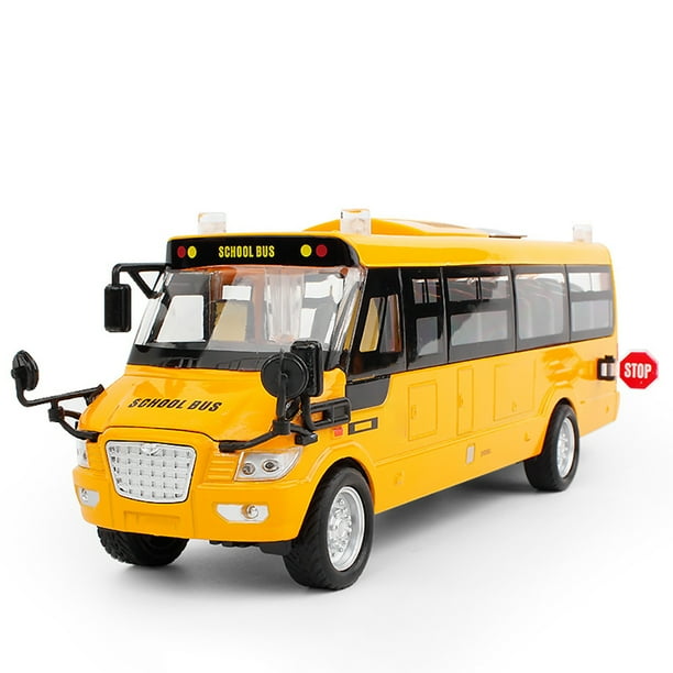 Modèle d'autobus scolaire Jouet Simulation De bus Jouet pour