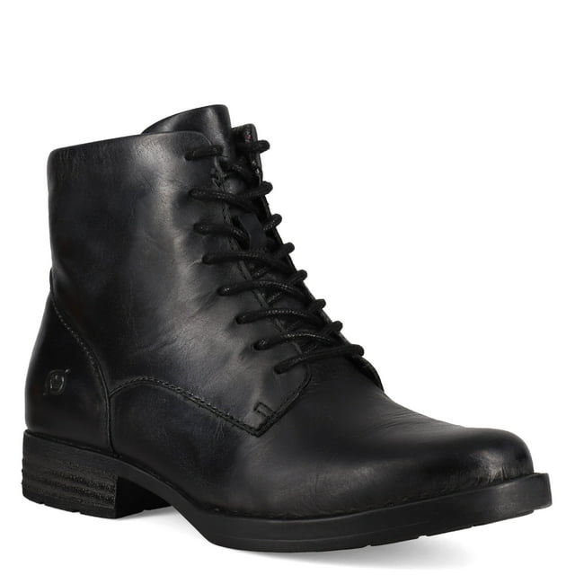 Born Women Bottes Betsy Largeur Moyenne Lacets Noir