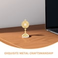 thumbnail image 3 of Crucifijo de metal pequeño para decoración del hogar, figura de oración religiosa católica, cruz de Jesús de latón duradero para mesa o salpicadero de coche, 3 of 8
