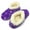 Purple, variant on Oooh Geez Women's Cozy Fuzzy Bootie Slippers, Sherpa House Shoes, Starz Pink, M