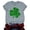 Grey-d, variant on Kcolen St. Patricks Day Shirt for Womens Funny Shamrock Irish Women's St Patrick's Day T-Shirt Crewneck Short Sleeve Top Women Multicolor Shirts for Women