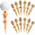 thumbnail image 6 of NWOKYZGH 6 Pcs Colored Golf Tees Funny Golf Tees 3 Inch Golf Practice Novelty Tees White Elephant Stocking Stuffer Gifts for Golfer Fun Gift, 6 of 6