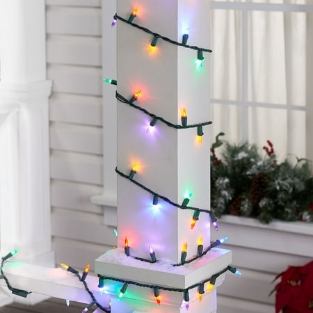 Holiday Time Multicolor LED Mini Christmas Lights, 59-feet, 300 Count - Walmart.com - Walmart.com
