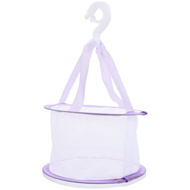 OUNONA Hanging Drying Net Rack for Cosmetic Brush and Beauty Sponge Mesh Storage