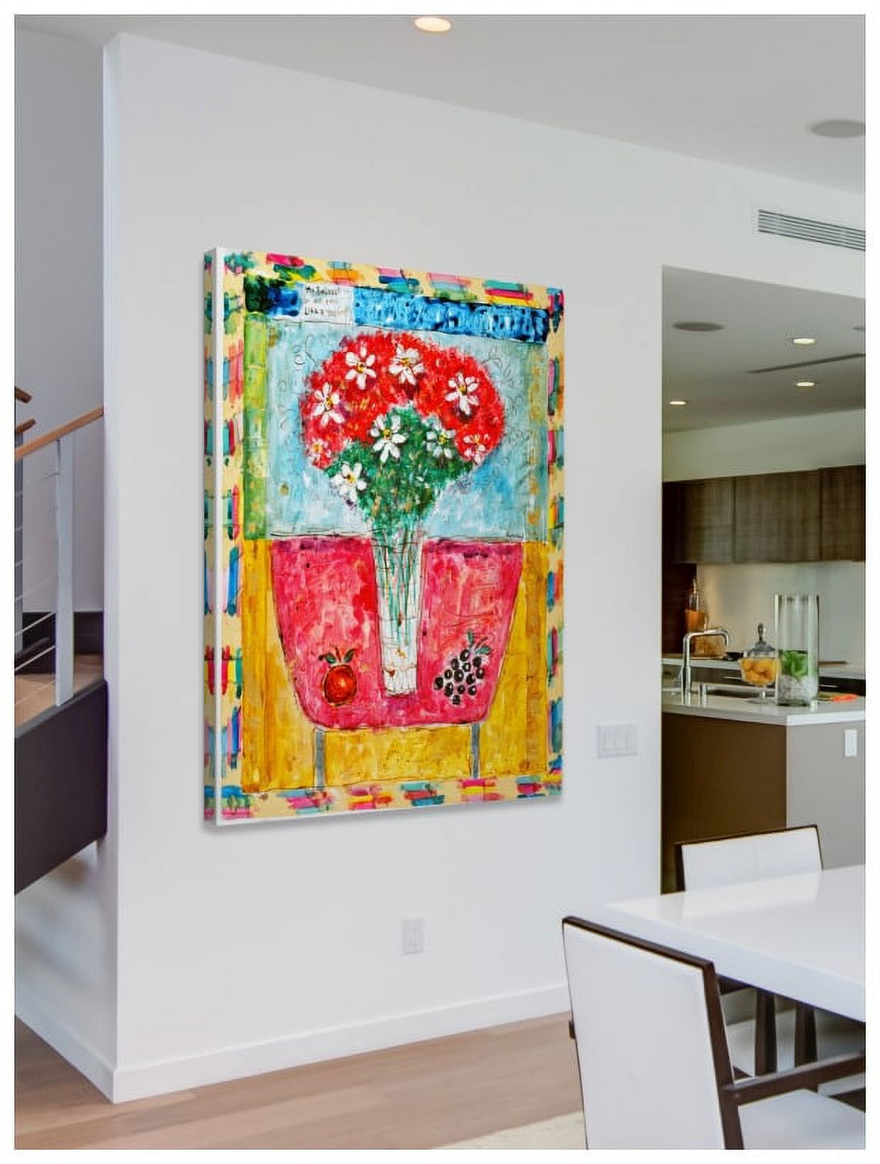 Marmont Hill "Beloved Bouquet Version 1" by Wayne Ensrud Painting Print on Canvas