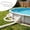 White, variant on Emdiqzs Pool Cleaning Tools Pool Hose Replacement Kit 1.3 Inch Flexible Pool Pump Hose with Clamps for Above Ground Pool Pool Maintenance Blue