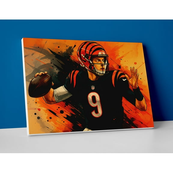 Joe Burrow Poster or Canvas Wall Art