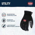 thumbnail image 2 of Wrangler Men’s Utility Work Gloves – X-Large, Synthetic Leather Palm Glove, Reinforced Grip, Breathable, 2 of 8