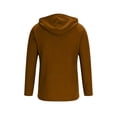 thumbnail image 5 of Ozmmyan Womens Lightweight Zip Up Hoodie Long Sleeve Drawstring Hooded Jacket Casual Solid Color Thin Coat, 5 of 6