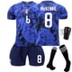 thumbnail image 4 of Uniforme de fútbol americano de visitante con estampado azul Pulisic No. 10 McKenney 8 Morris 13 Jersey, 4 of 6