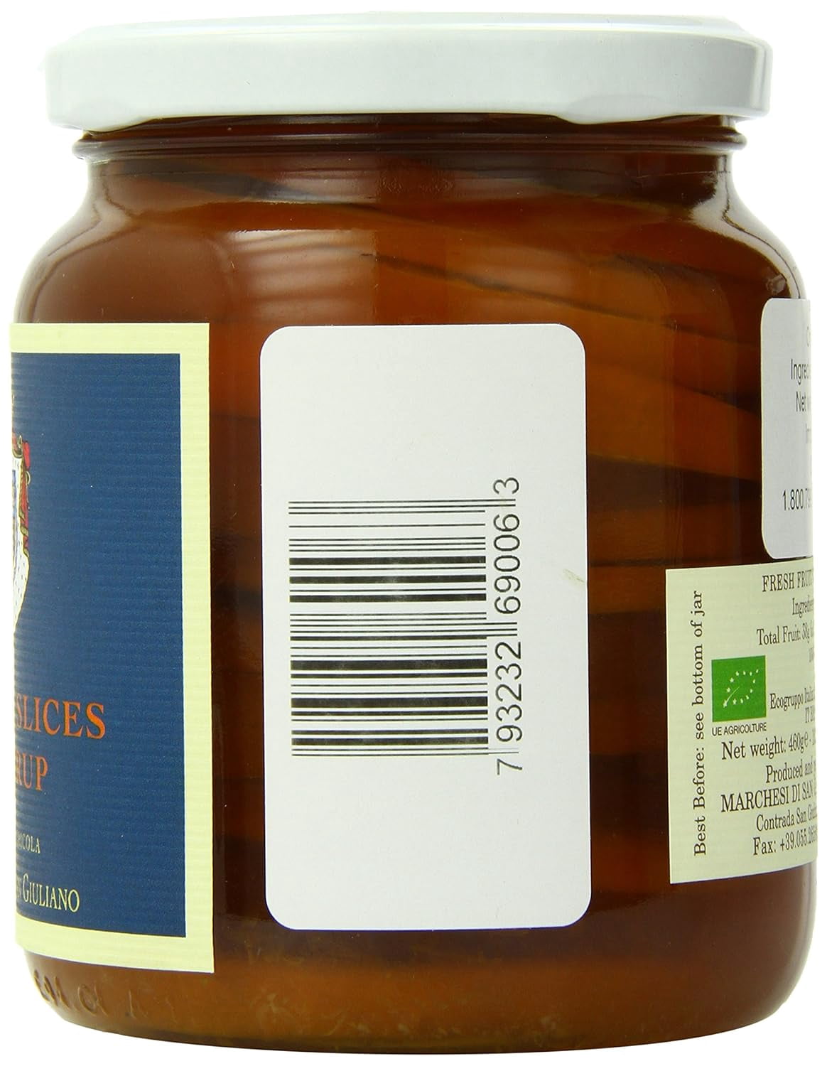 Marchesi di San Giuliano Orange Slices in Syrup - 16.2 oz