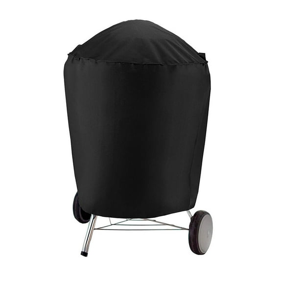 Supvox Patio Grill Cover Waterproof Heavy Duty Black 210D Polyester 1Set Sun Protection