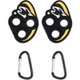 thumbnail image 1 of 2pc Cue Joint Protector Holder Portable Protective Cue Tips Holder Hold Tool 3Hole Storage Clip for Pool Table Training, 1 of 5