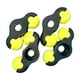 thumbnail image 5 of 4 adaptadores de pedal para bicicleta de interior, entrenador de resistencia portátil. Con ocho bolas, 5 of 9