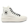 thumbnail image 2 of Converse Women's High Top Sneakers, Closed Toe Archive Print Egret, Size 5.5, 2 of 6