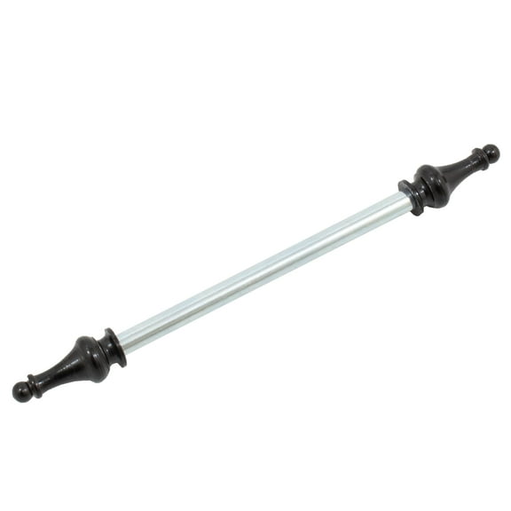 Hinge Pin with Steeple Caps for 3-1/2" Hinges, 1-Pack, Matte Black by Stone Harbor Hardware