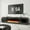 High-gloss Black with Fireplace, variant on Blotout 71'' TV Stand with Power Outlet, High Gloss Paint Wall-Mounted Media Console with Diamond Edging & Sliding Door Cabinets, Modern Entertainment Center for Wall-mounted TV Up to 80''