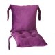 thumbnail image 3 of Cojín para silla, alfombrilla para silla con respaldo, almohadilla decorativa cómoda y ligera para Púrpura, 3 of 9