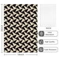 thumbnail image 2 of 2 Pcs Funny Kitchen Towels,Black Beige Chevron Pattern Microfiber Dish Towels,Kitchen Tea Towels,Kitchen Towel Set (18" X 26"), 2 of 7
