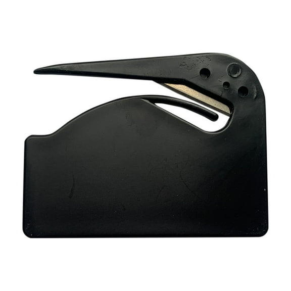 Letter Opener Envelope Slitter Set, Mail Opener with Hidden Safety Blade for Office and Home, Portable Mail Cutter for Business Travelers, Multi-Pack A#056 Black