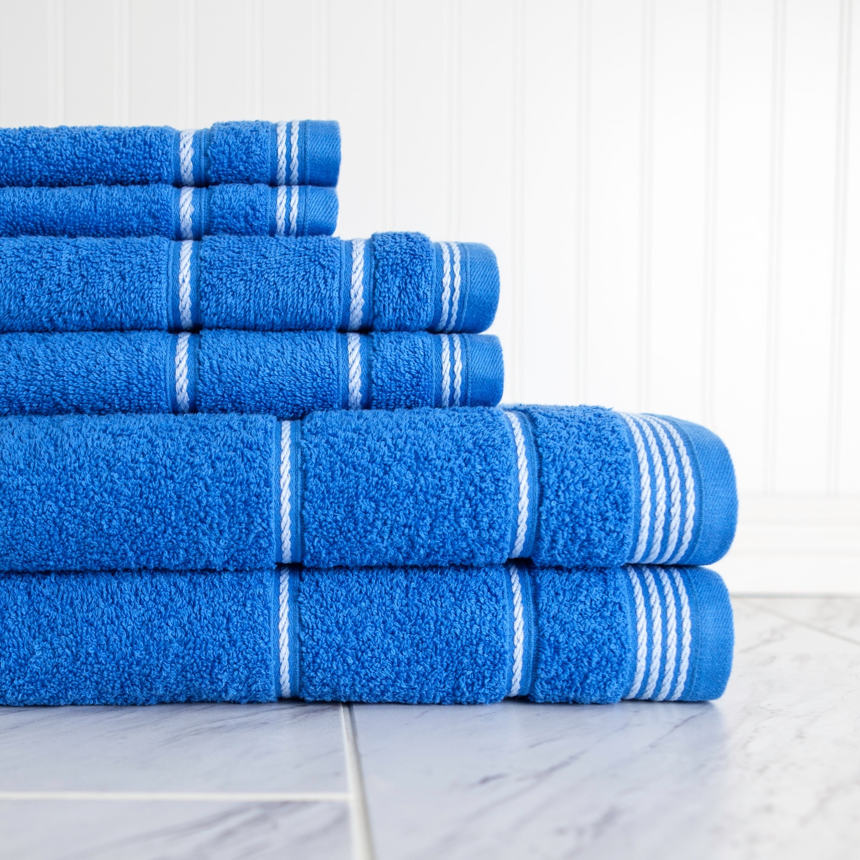 Highgate 6 Piece Towel Set in Crystal Teal