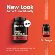 Optimum Nutrition Gold Standard 100% Whey Protein Powder, Double Rich Chocolate, 24g Protein, 2 Lb