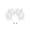 Pure White, variant on Faux Fur Fox Cat Ear Headband, Plush Cosplay Hair Hoop Party Costume Hair Accessories for Women