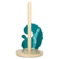 thumbnail image 5 of Elanze Designs Turtle Ocean Wave 12 inch Resin and Wood Paper Towel Holder, 5 of 5