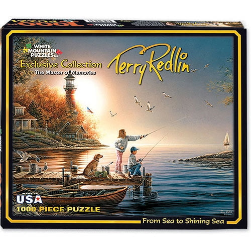 White Mountain Puzzles From Sea To Shining Sea Walmart Com
