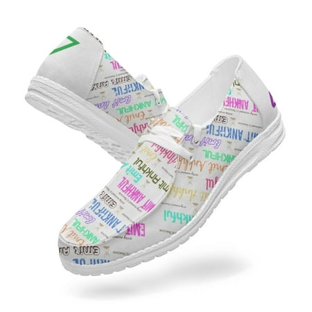 

EXCLUSIVELY EXQUISITE ( Trendy Canvas Lace-up Loafers)