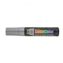 Uchida DecoColor Acrylic Paint Marker, Jumbo, Silver
