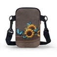 thumbnail image 2 of HELLHERO Women Crossbody Bag Double Layer Daily Use Unisex Adjustable Crossbody Bag Double-layer Psychedelic Mushroom, 2 of 7