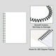 thumbnail image 4 of Bobinas de encuadernación de plástico Uxcell de 11 mm (7/16"), 20 piezas, espirales de encuadernación para 80 hojas, negro, 4 of 6