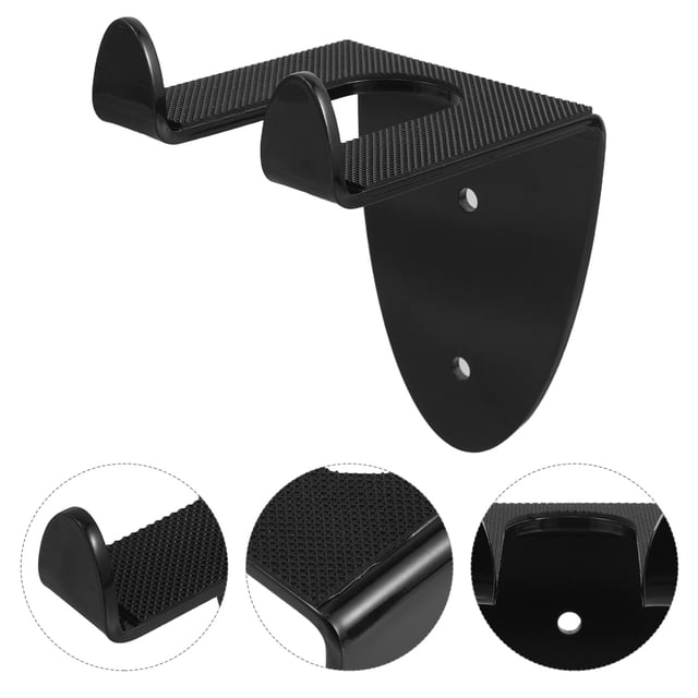 AURARMLET Organizador De Barra Para Gimnasio Negro Montaje En Pared Resistente Y Fácil De Instalar