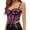 yue866-RD2, variant on KHONTS Women's Glitter Sequin Corset Tops Lace Mesh Bustier Fish Boned Crop Top Removable Straps Tube Party Tops YE2 40